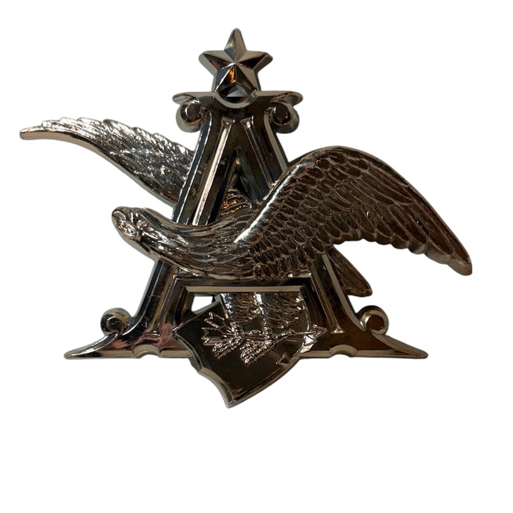 Vintage Anheuser-Bush Elegant Gold Eagle Star Decor